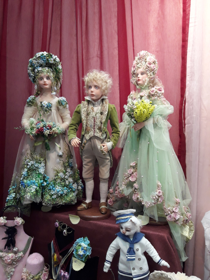 Moscow Fair Московская международная выставка кукол на Тишинке 13 - 15 апреля 2018. Мой фотообзор