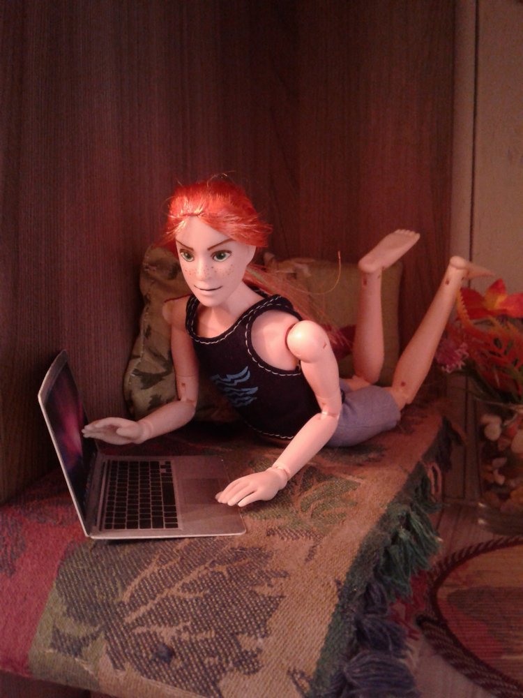 Просто Макс — Кукольные фотоистории и сериалы: комиксы