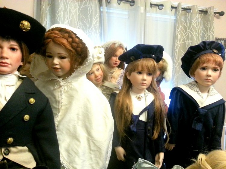 История о том, как я поставила кукол в витрину. Проект "За стеклом" (фото 9)