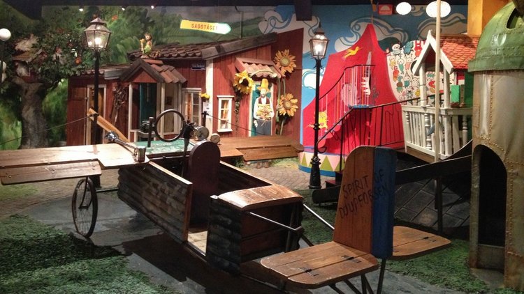 Швеция Стокгольм, музей Юнибакен