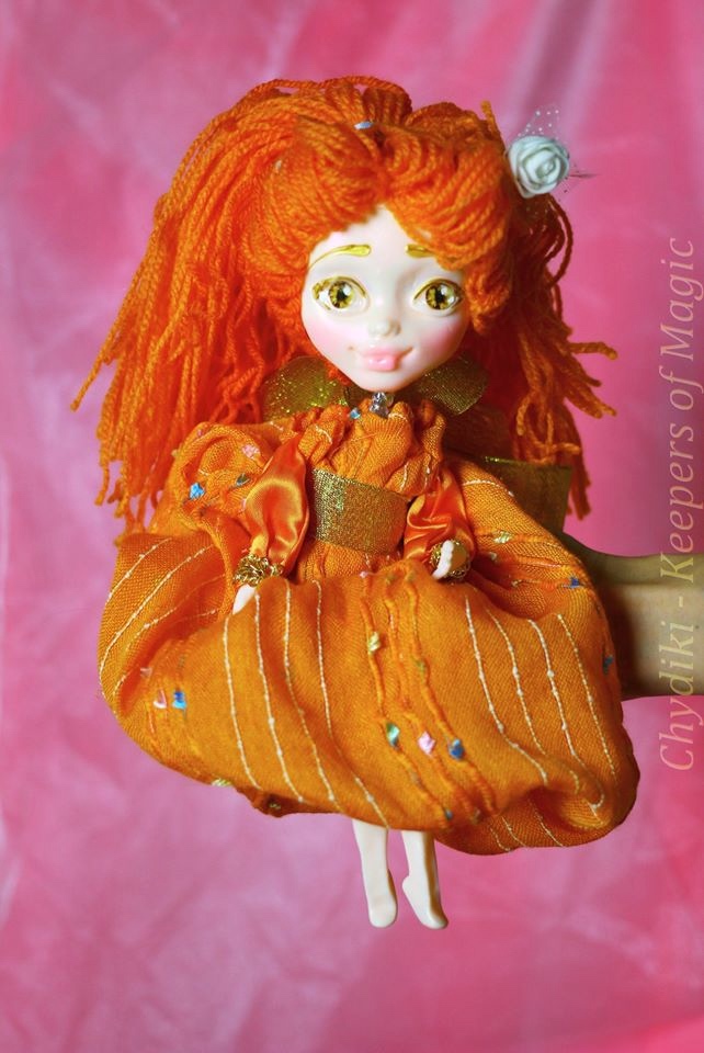 Chydiki - Fairy OOAK Art dolls, artist collectible fantasy clay toys - 6 (фото 5)