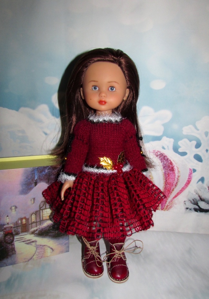 Как одеть француженку?? (Corolle) или волшебные ручки мастеров сайта (фото 7)