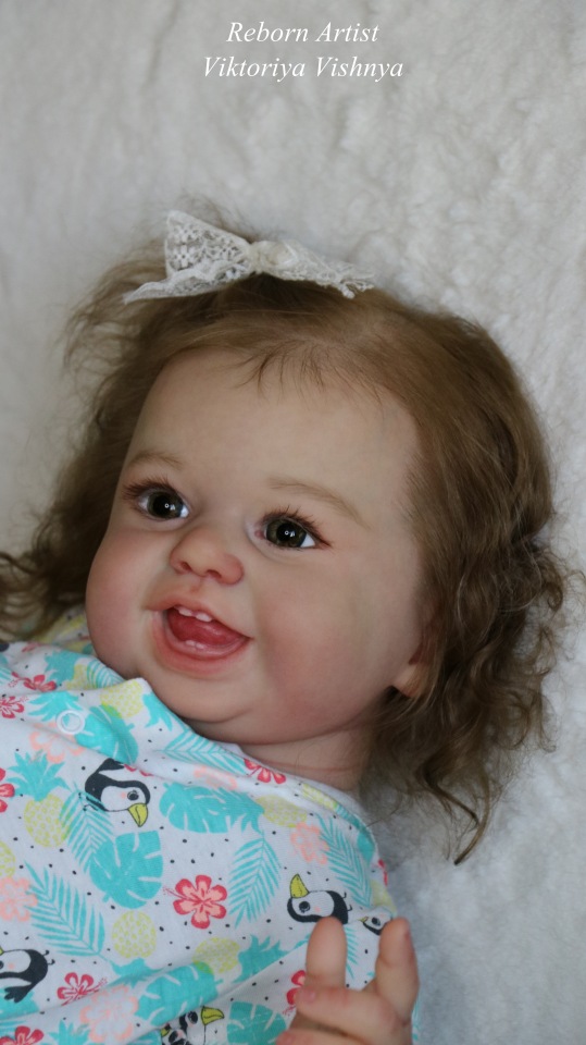 Малышка Хулиганка... куколка реборн Виктории Вишни
