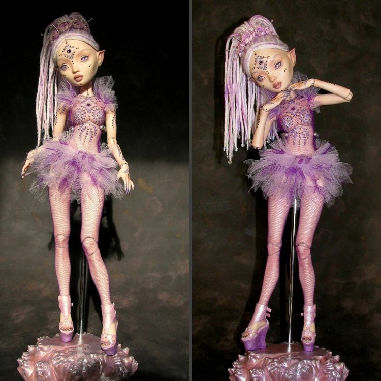 Кукла Ольги Фальковой — Домашние фото авторских кукол: личные коллекции (фото 5)