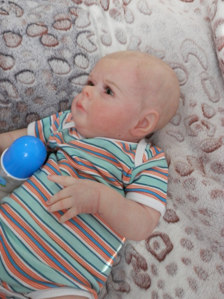 Мальчик Майчик .Кукла реборн Шутовой Анны (фото 5)