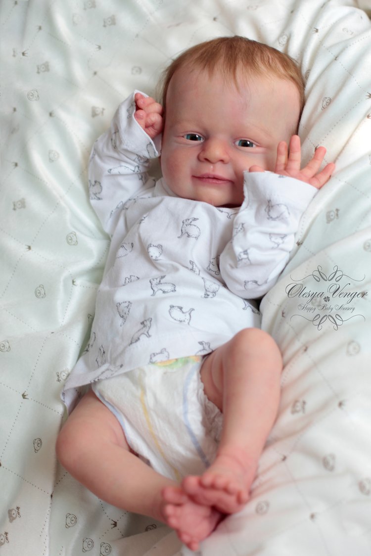 Прототип Марк от Ольги Ауэр (Marc by Olga Auer). кукла реборн Олеси Венгер (фото 10)