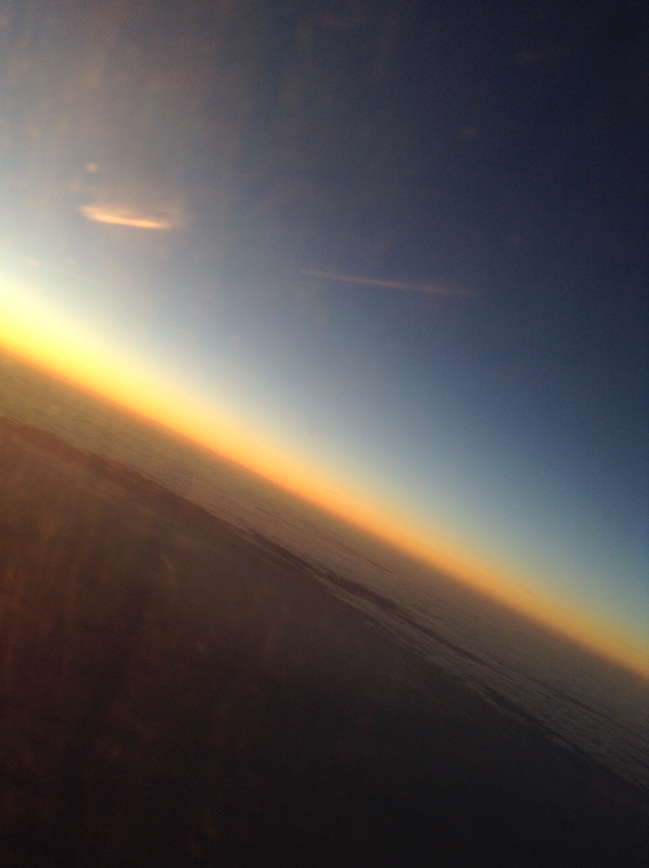 Путешествие Минуш в Испанию. Каталония. Ч.1. Рассвет над облаками. О-ла, Барселона