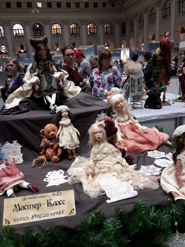 Искусство Куклы. Гостиный двор 2018. Выставку моими глазами - часть 2