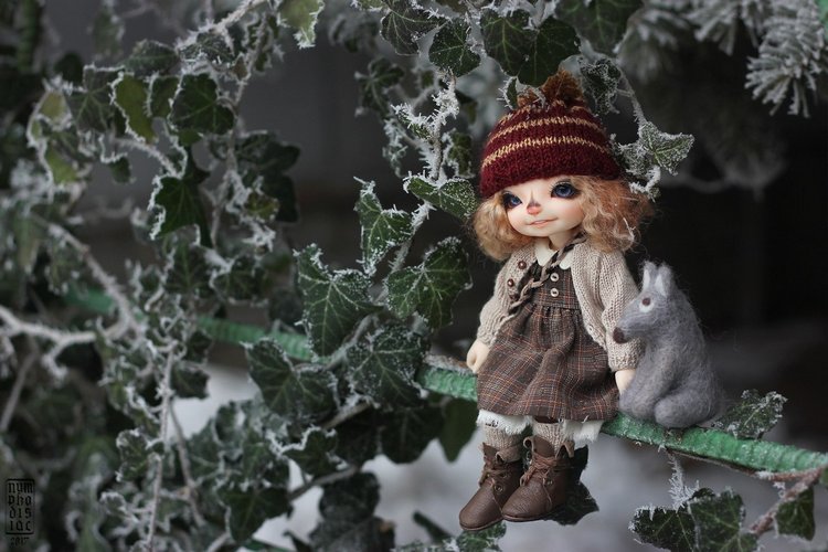 Зимние прогулки с Корицей, Мией и Волчком (фото 4)