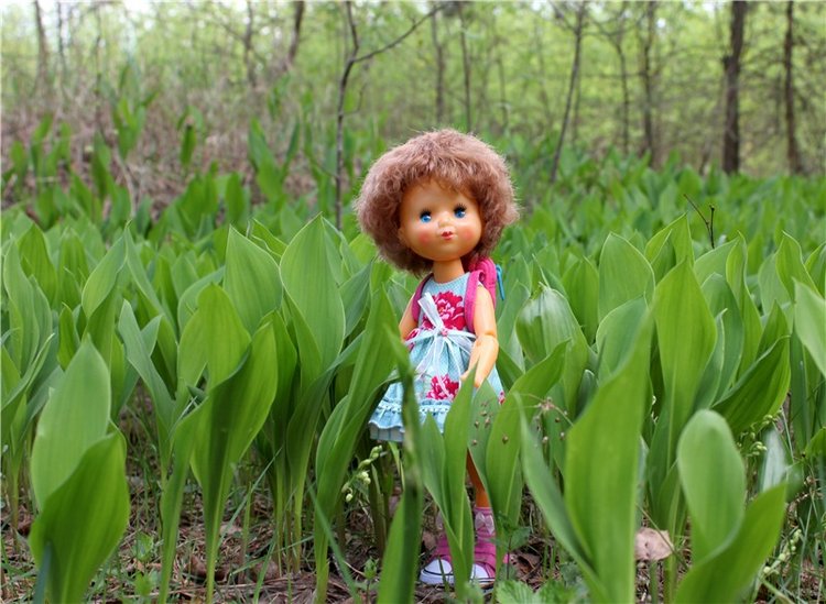 Женя-путешественница — Советские винтажные куклы (СССР): Ленигрушка