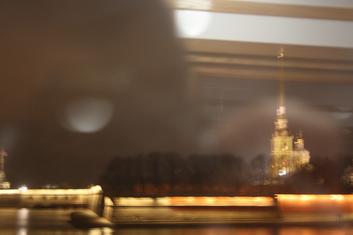 Петербург. Экскурсионный трамвай вместе с Гарри и Драко