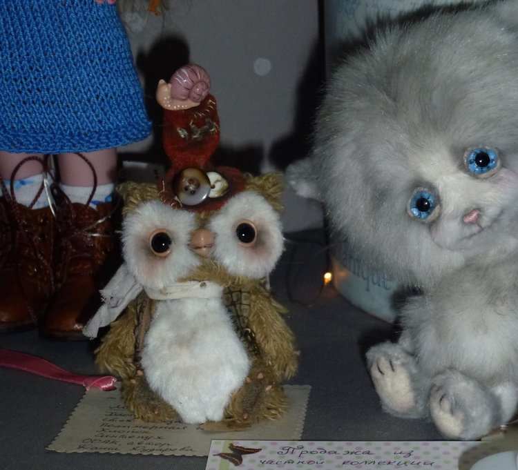 X Юбилейная выставка - Искусство Куклы (Гостиный Двор - 2019) - ЁЖИКИ и СОВУШКИ