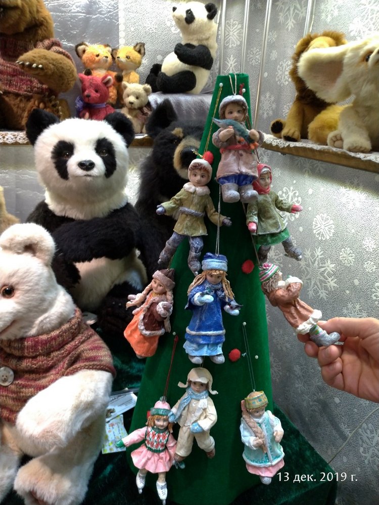 X Международная выставка "Искусство куклы" в Гостином дворе. Часть 2