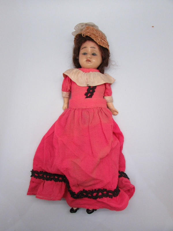 Моя коллекция. Кукла с восковой головой (фото 2)