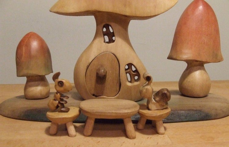 Davids woodstore - Авторские деревянные фигурки и композиции