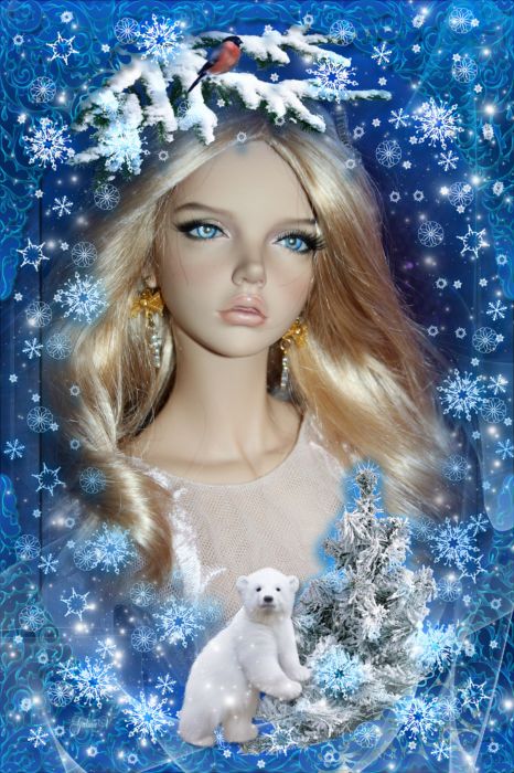 Изабель и Бианка готовятся к встрече Нового года