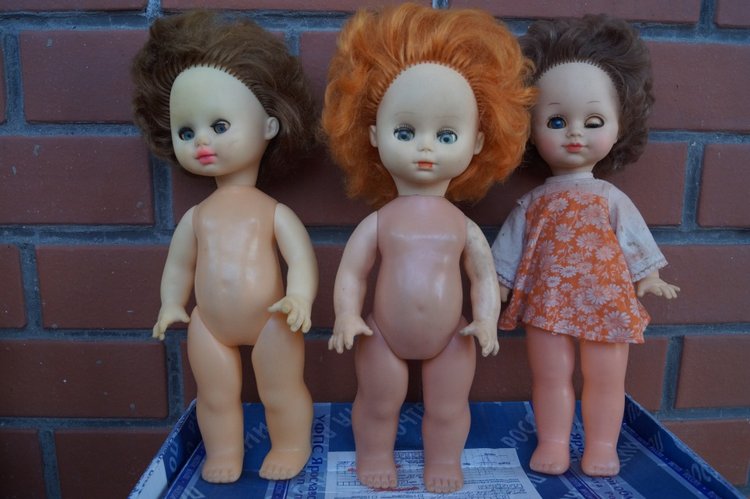 Третья июльская выписка. Вылечила восемь кукол СССР! И всем сшила наряды - за неделю (фото 4)