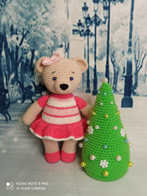 Мишки-близняшки — Вязаные игрушки и амигуруми: крючком (фото 10)