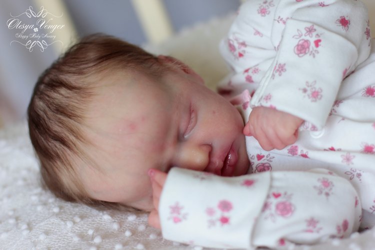 Моя крохотуля Инди. Кукла реборн Олеси Венгер