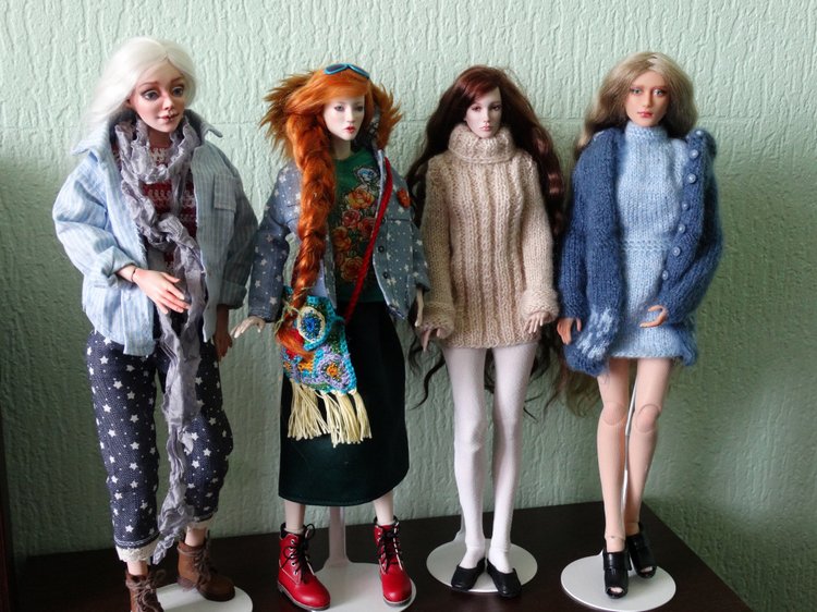 Очень маленькая кукло-встреча. Или ода бумажным куклам