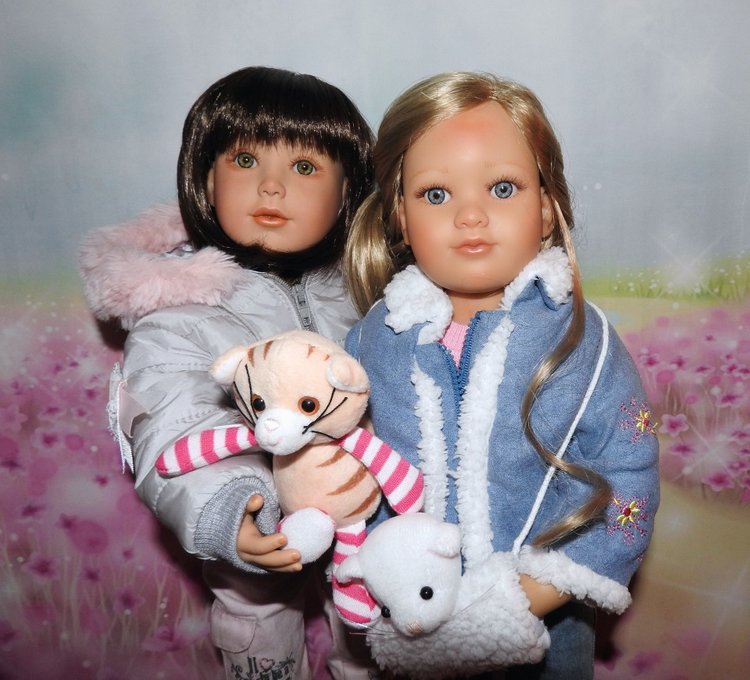 Зимняя куколка Nadin Kidz'n'Cats. ООАК