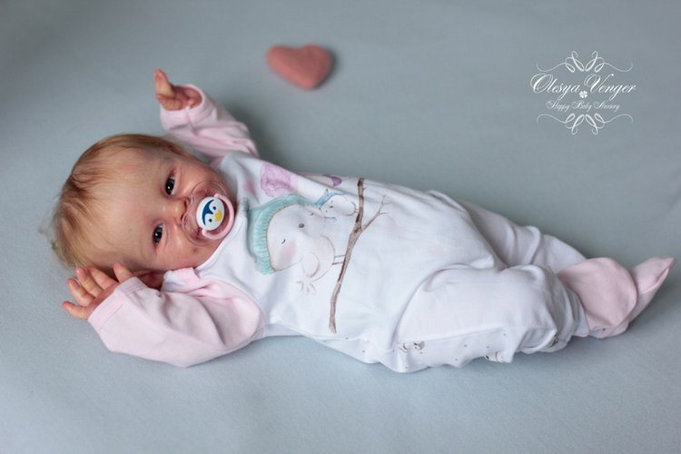 Прототип Shaya от скульптора Bonnie Sieben. Кукла реборн Олеси Венгер