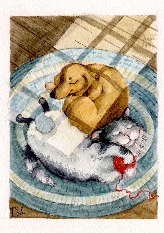 Предновогодние денёчки! Улыбнёмся вместе! Смешные таксы Инги smG