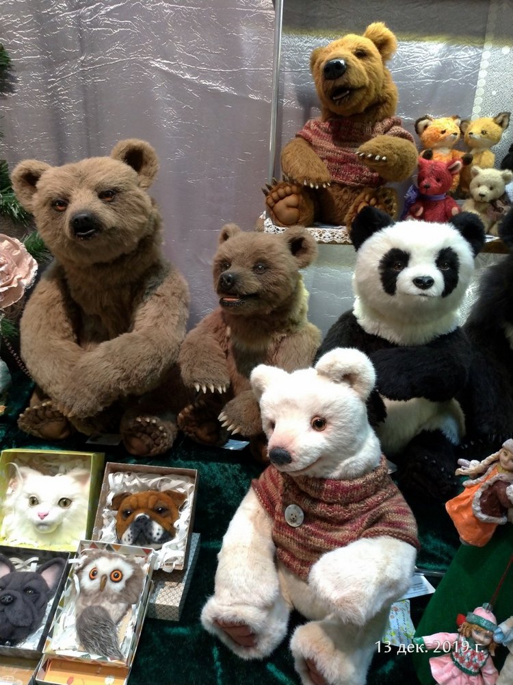 X Международная выставка "Искусство куклы" в Гостином дворе. Часть 2