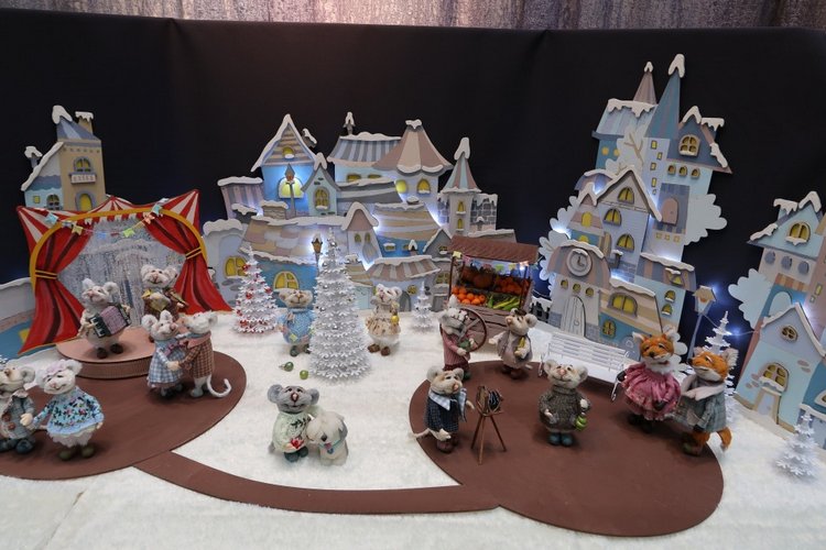 Выставка в Гостином дворе декабрь 2019. Искусство куклы X