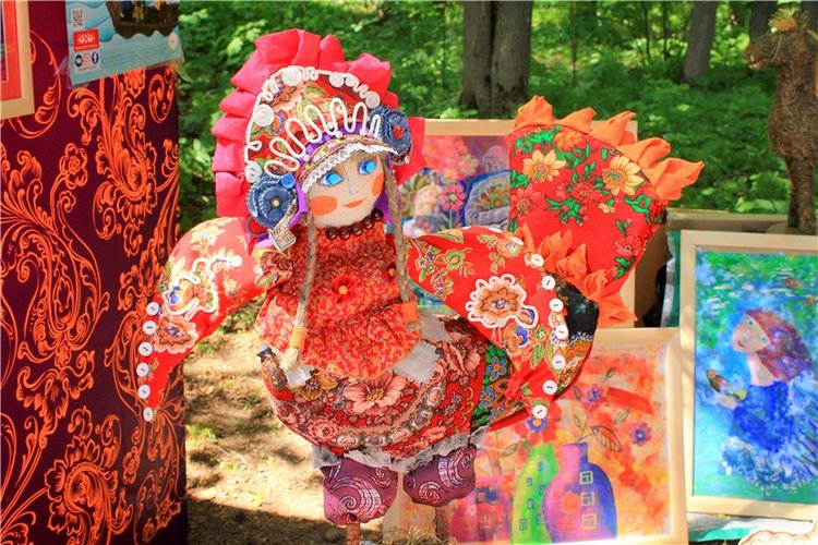 "Троицкие гуляния" в Василёво, 2019 год. Архитектурно-этнографический музей под открытым небом Василёво