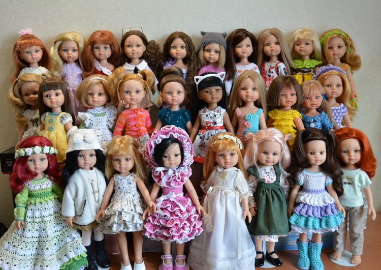 Испанские куклы (Общее фото коллекции на 10,08) (фото 2)