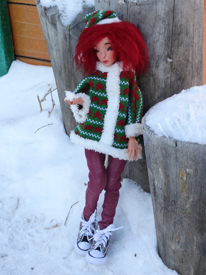 Зимне-новогодние фото Коти