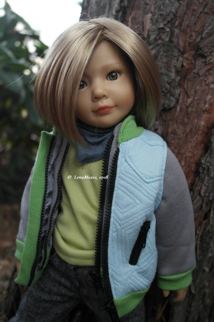 Тарас в апрельском саду — Куклы Kidz'n'Cats (Соня Хартман): шарнирные 46 см (фото 10)