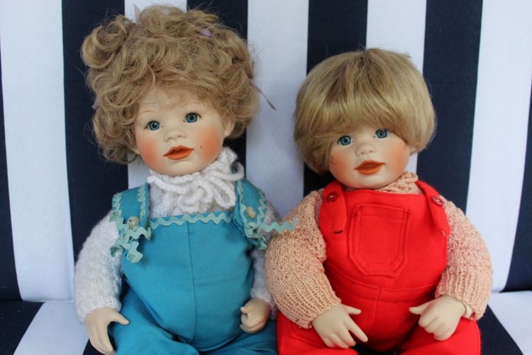 Большая коллекция Винтажных реплик с антикварных кукол - Часть 2 (фото 5)