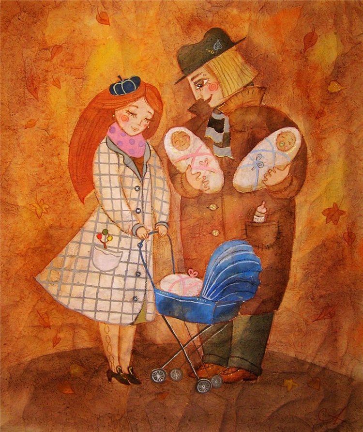 Волшебные иллюстрации — Интересное обо всем: поздравления