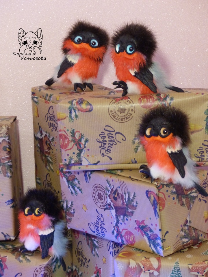 Снегири и новогоднее настроение