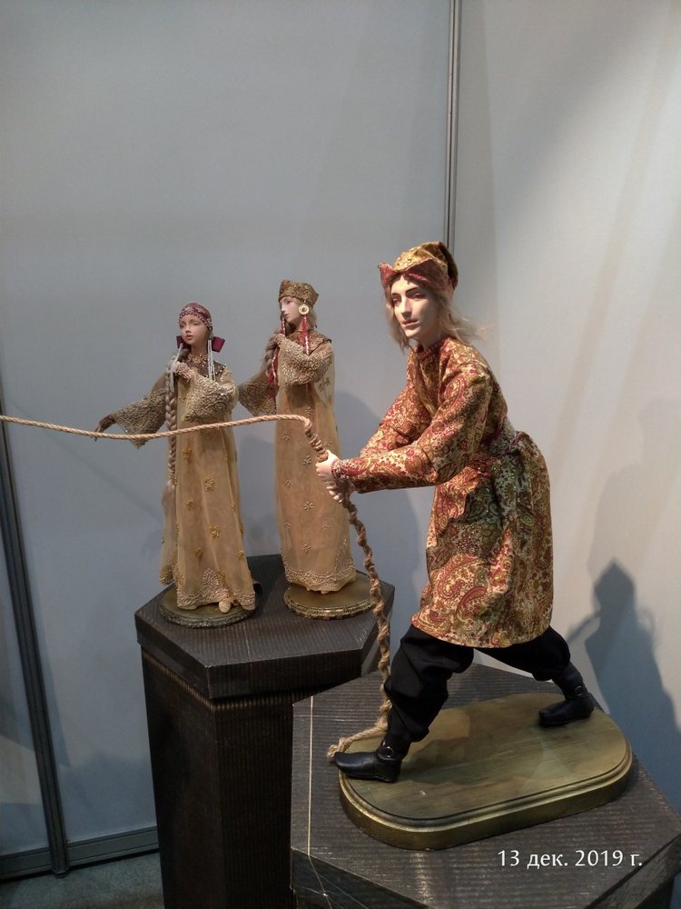 X Международная выставка "Искусство куклы" в Гостином дворе. Часть 1