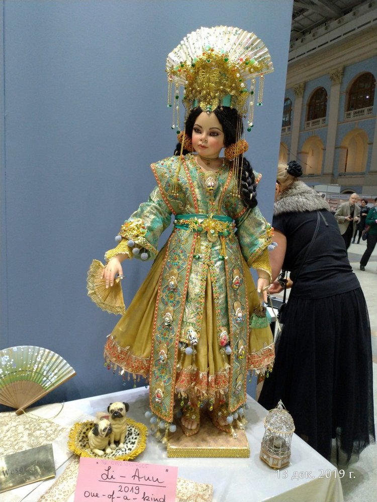 X Международная выставка "Искусство куклы" в Гостином дворе. Часть 3, заключительная