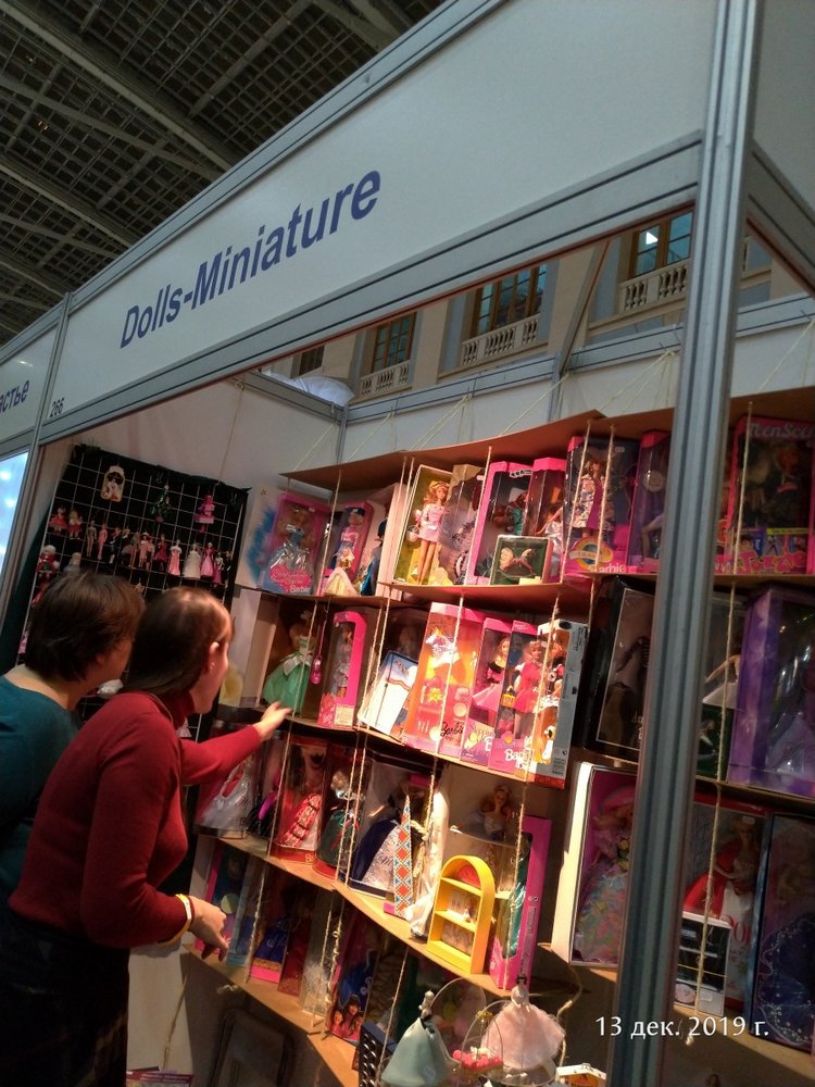 X Международная выставка "Искусство куклы" в Гостином дворе. Часть 2