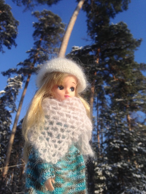 Снежная фотосессия с Licca, Takara