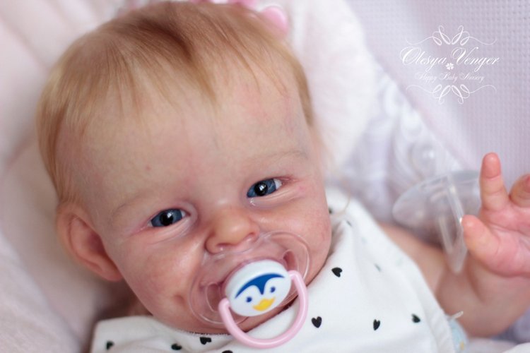 Прототип Shaya от скульптора Bonnie Sieben. Кукла реборн Олеси Венгер (фото 6)