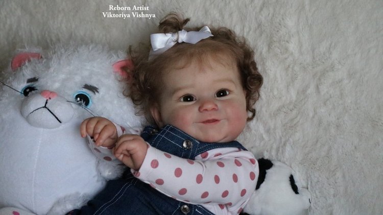Моя Мэдди... Куколка реборн Виктории Вишни