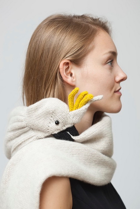 Вязание. Любимый котёнок на шею (фото 8)