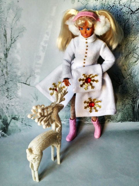 Сказка зимнего леса — Игровые куклы разных производителей (Разное): редкие бренды