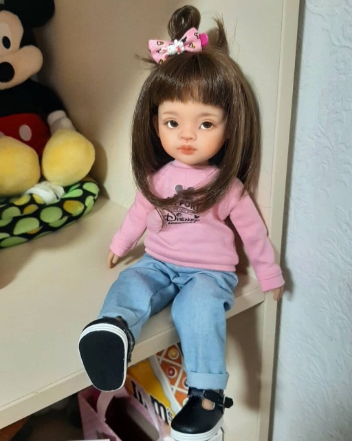 Мягкие девочки ооак — ООАК Paola Reina (Паола Рейна) и испанских кукол: перерисовка (фото 3)