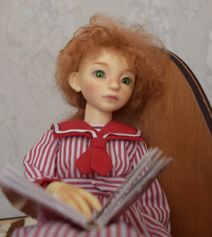 Первые фото с книжкой — Фотоистории с куклами BJD (БЖД): сериалы (фото 8)