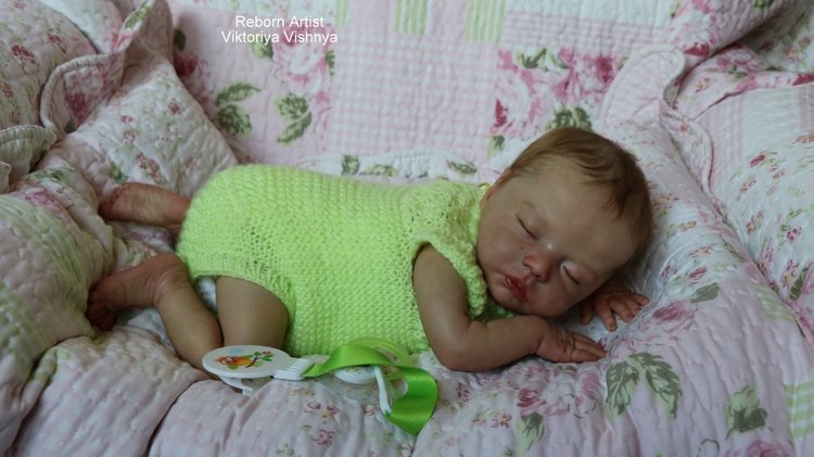 Далила... малышка реборн Виктории Вишни | Бэйбики Далила... малышка реборн Виктории Вишни