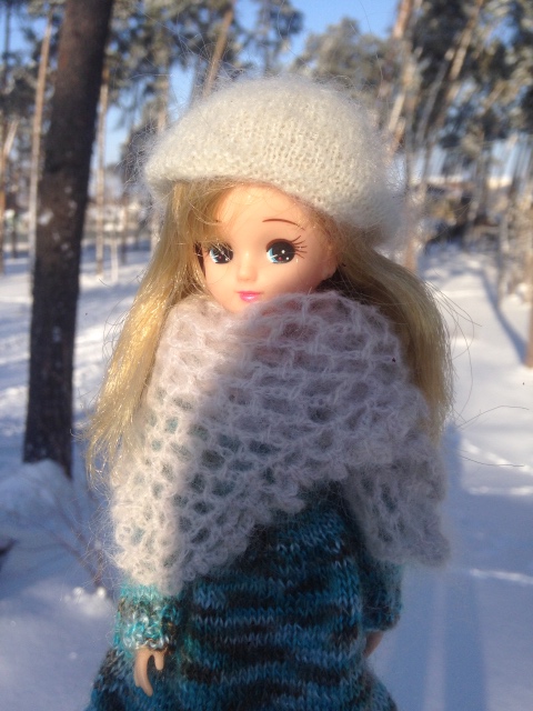 Снежная фотосессия с Licca, Takara