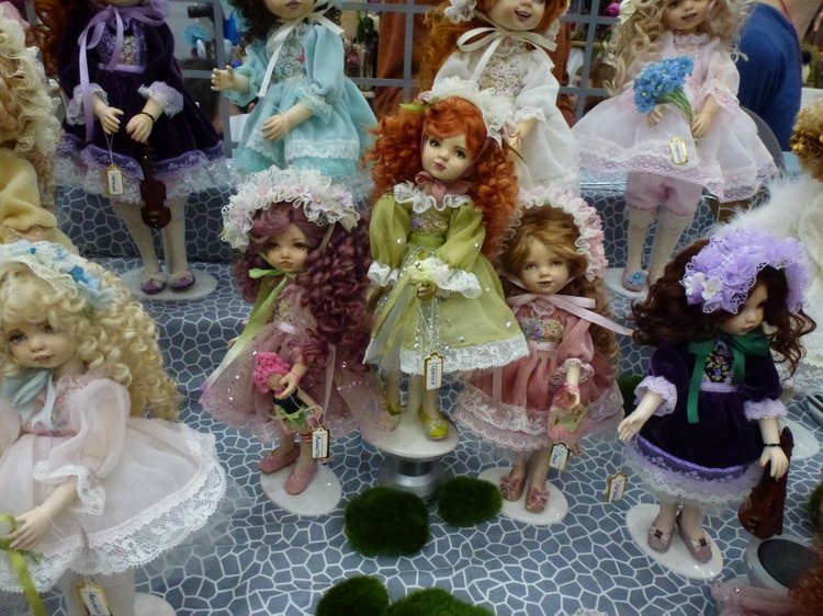 Авторские куклы. Весенний бал кукол - 2018