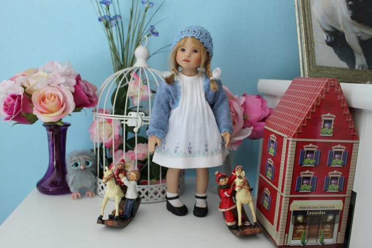 Мой нежный Подснежник - Brianna. Студийная кукла от Heidi Plusczok